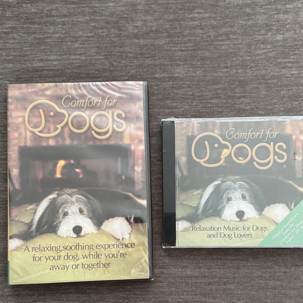 Comfort Dogs relaxation music for dogs while away or together - dog anxiety